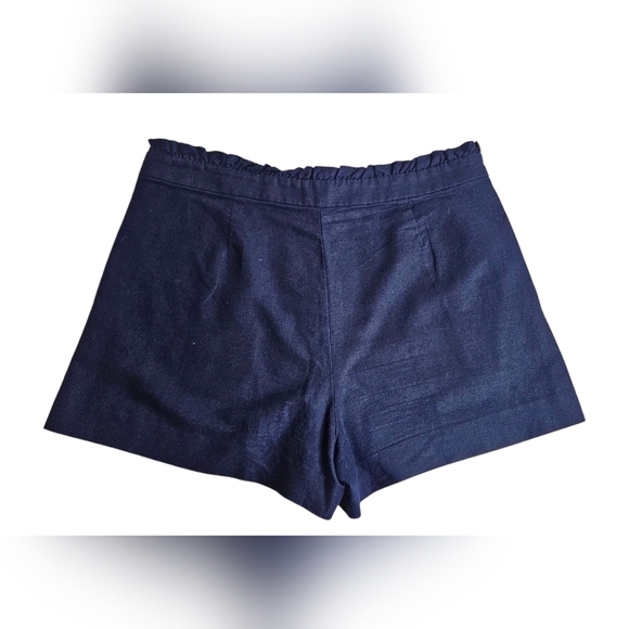 J. Crew Linen/Cotton Blend Shorts - Sz 8 - Picture 2 of 5